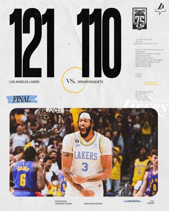 三分手感回暖&amp;第二阵容强势 湖人终获赛季首胜！