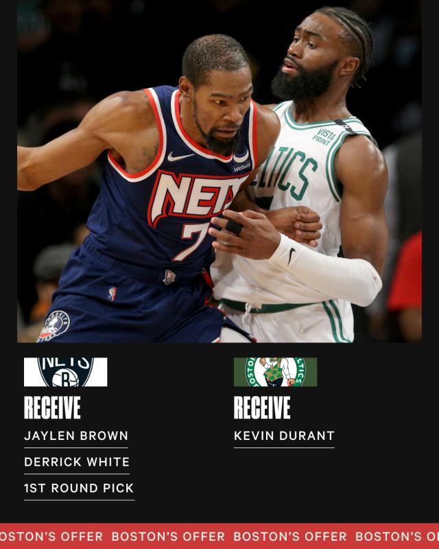 PG电子游戏-报价领跑所有竞争者？凯尔特人愿为KD付出多少？